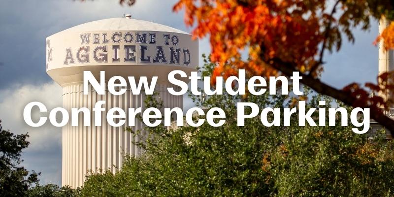 New Student Conference Parking