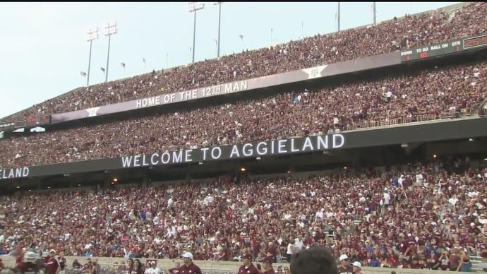 TAMU Student Section