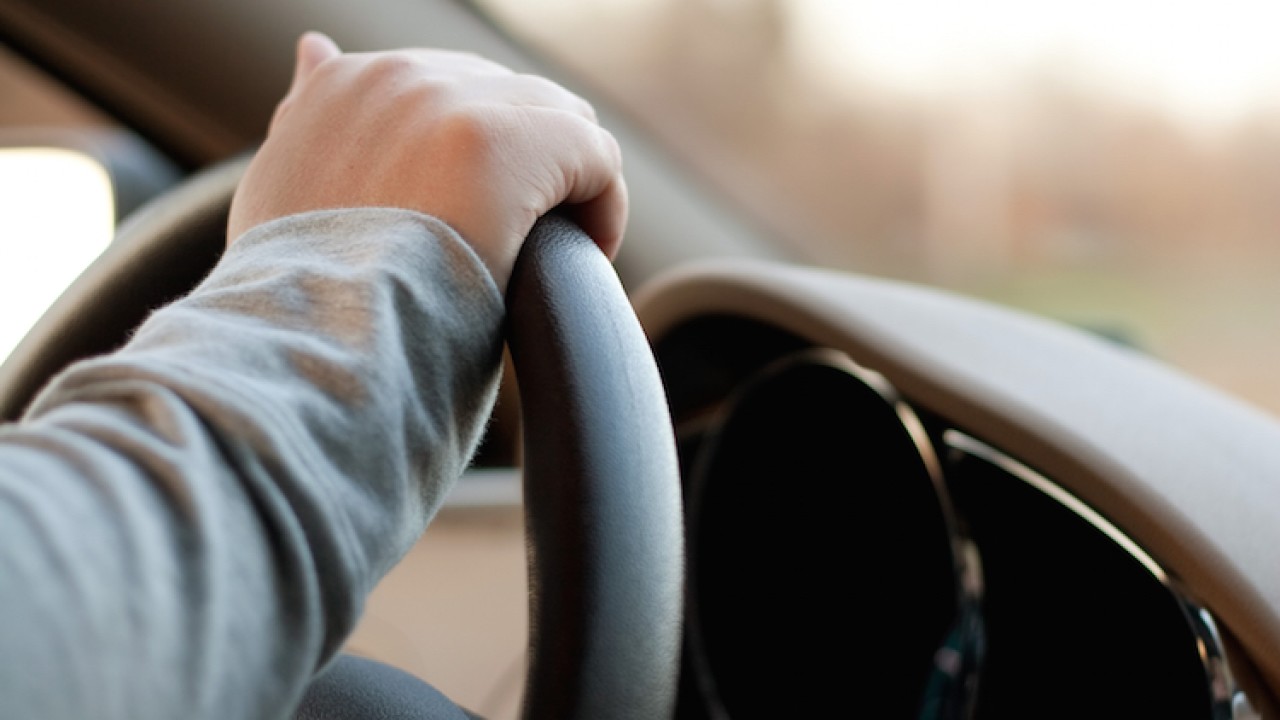 woman driving